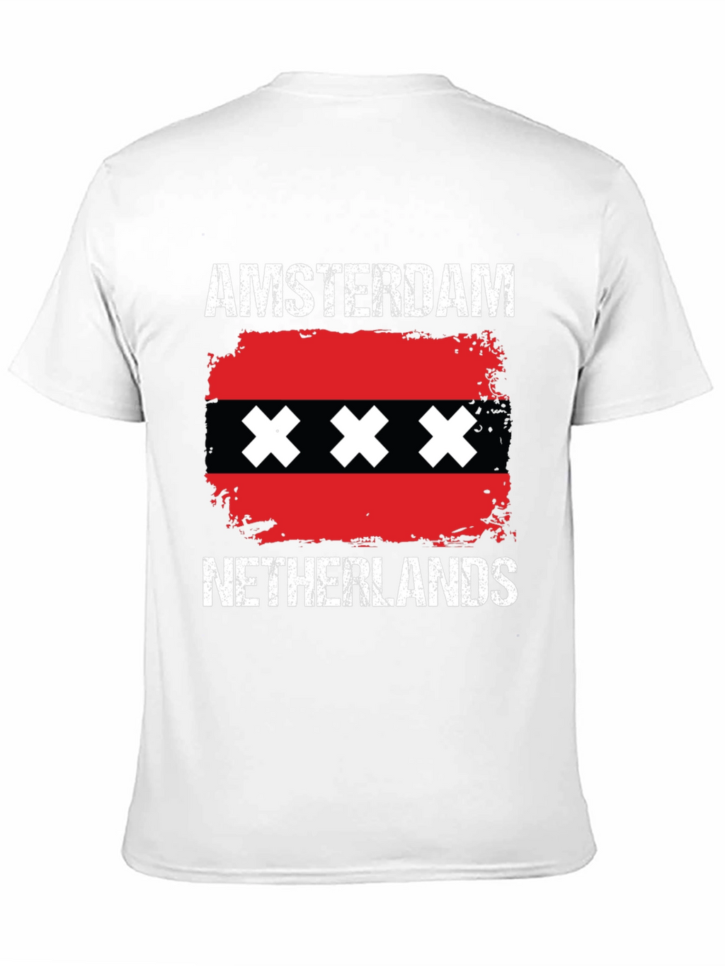 Amsterdam Netherlands Flag T-Shirt
