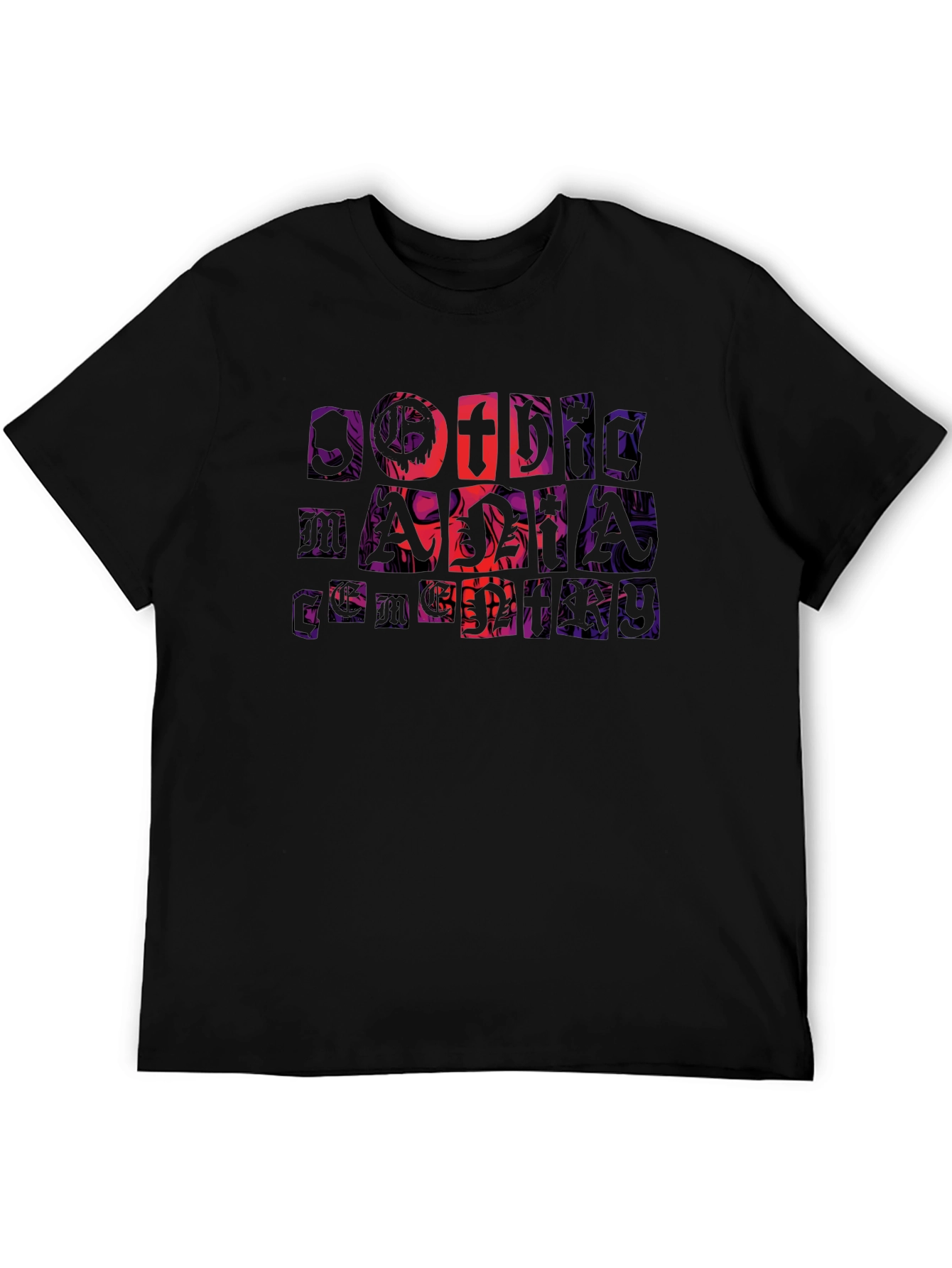 Grim Christmas Mens Black T-Shirt