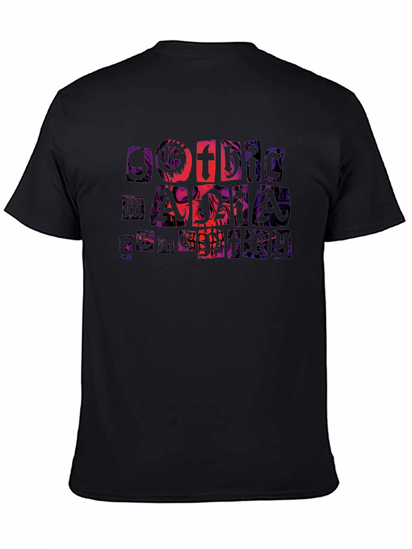 Grim Christmas Mens Black T-Shirt