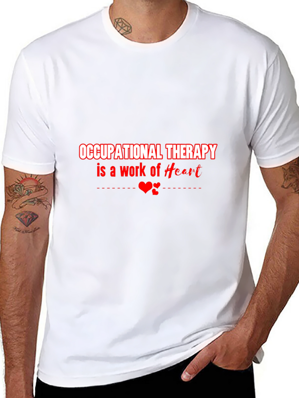 Occupational Therapy Heart T-Shirt