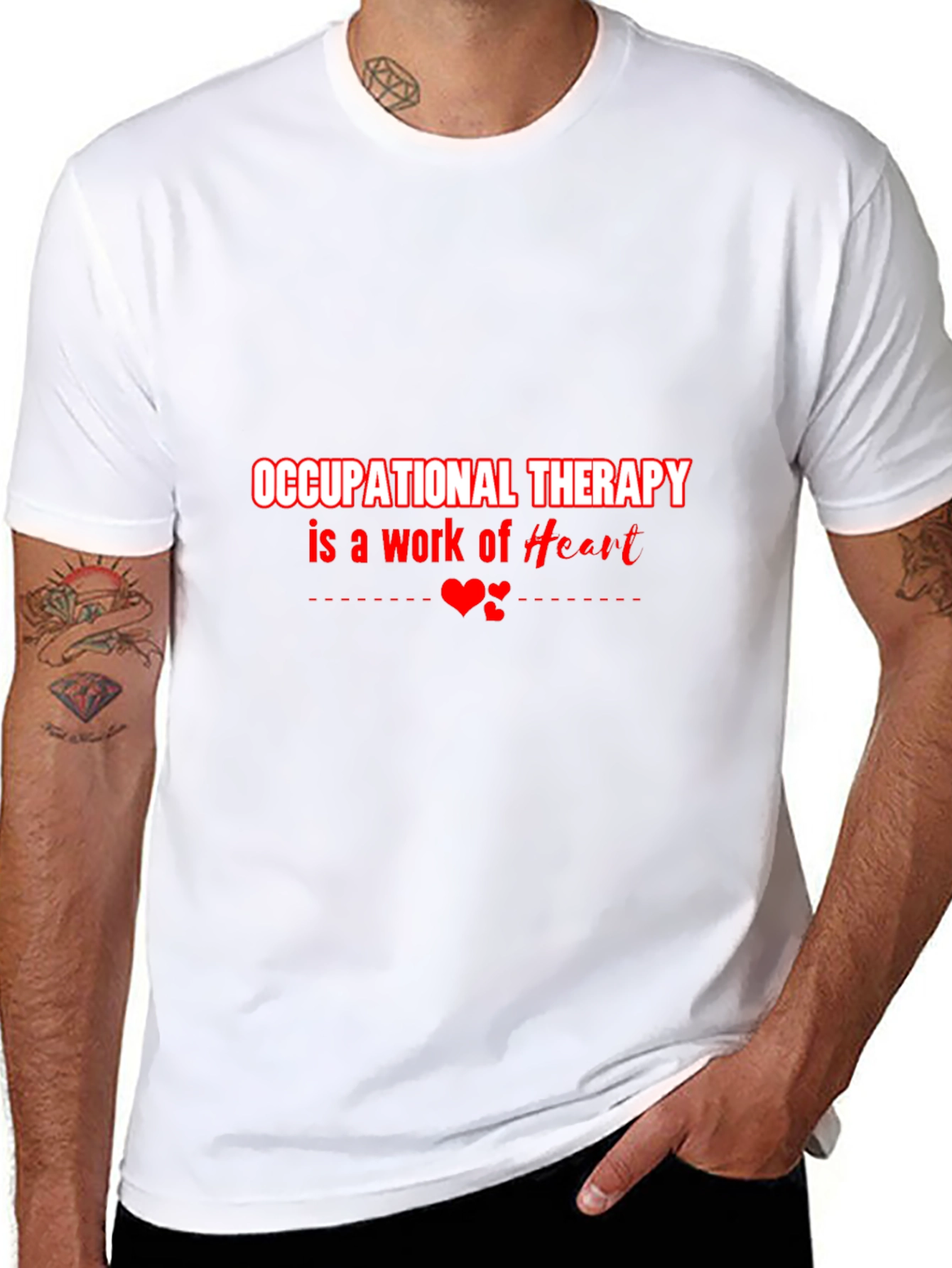 Occupational Therapy Heart T-Shirt