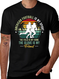 American Football Graphic Tee