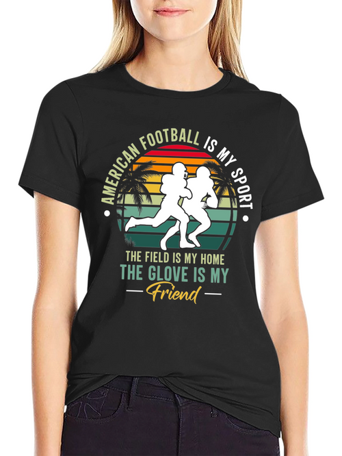 American Football Graphic Tee