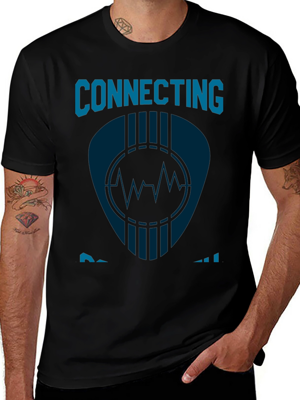 Connecting T-Shirt - Musician Graphic Tee