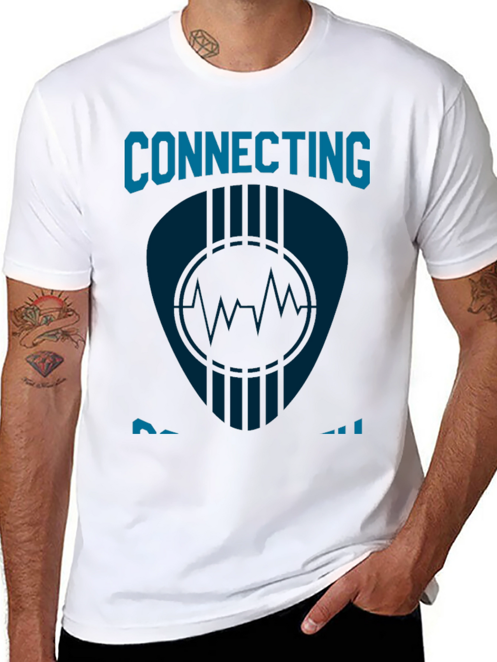 Connecting T-Shirt - Musician Graphic Tee