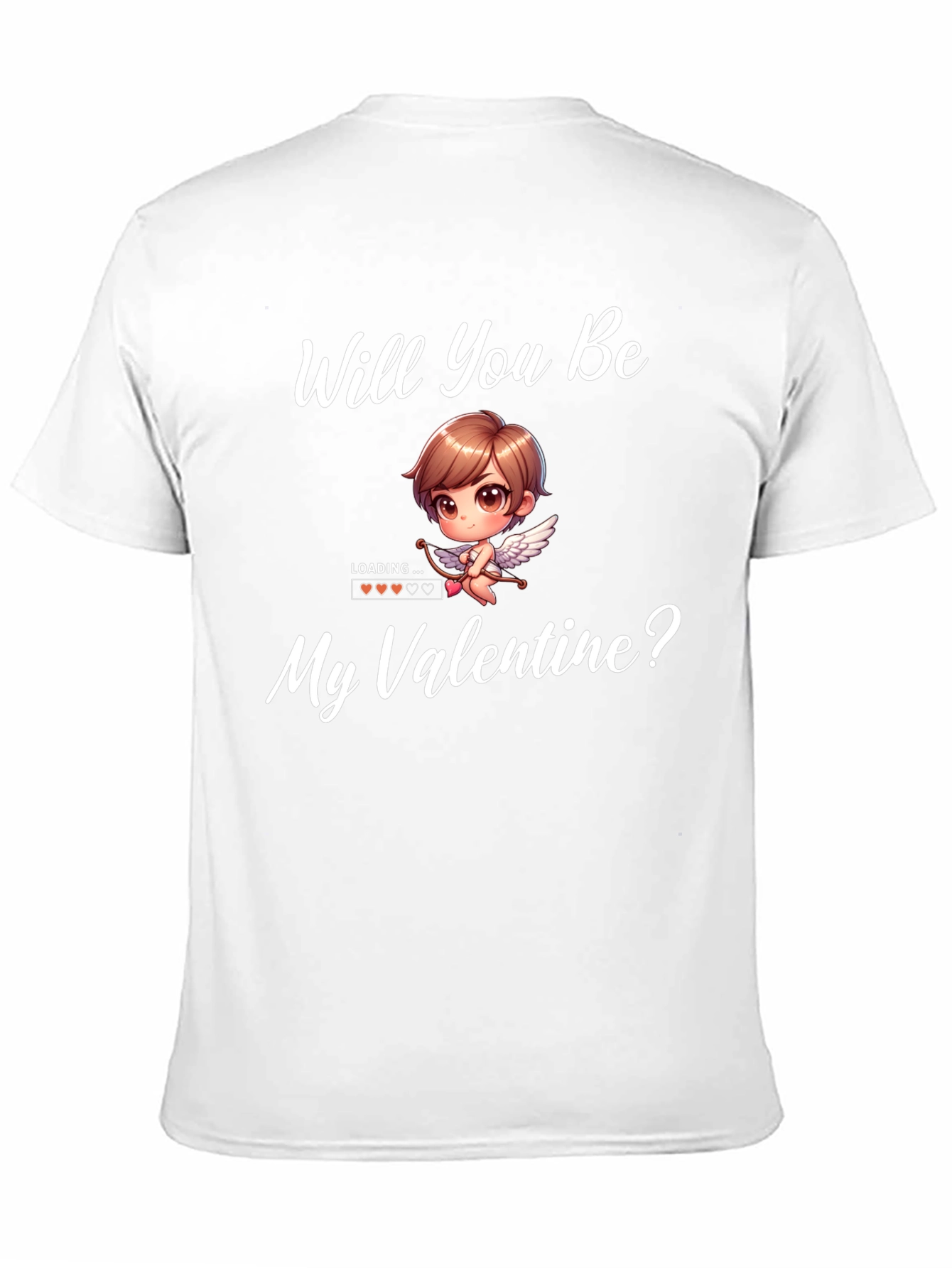 Valentines Day Cupid Loading T-Shirt