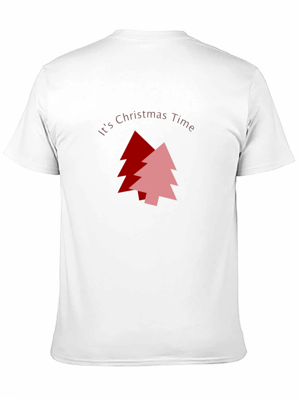 Festive Christmas Time Trees Graphic Tee