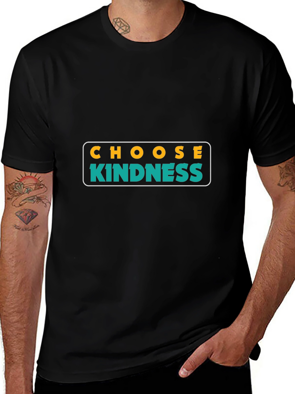 Choose Kindness Graphic Tee - Black