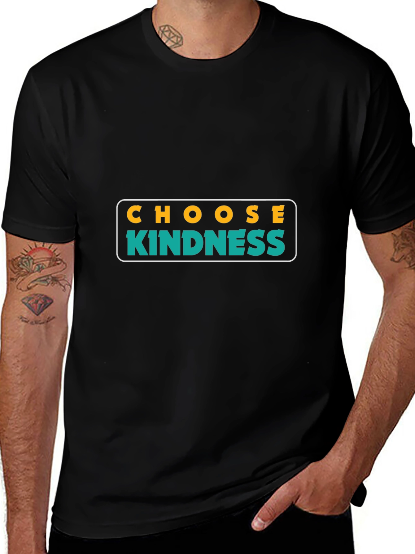 Choose Kindness Graphic Tee - Black