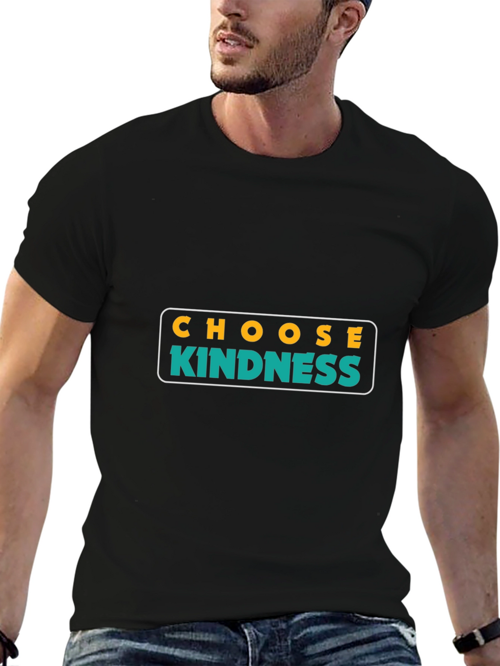Choose Kindness Graphic Tee - Black