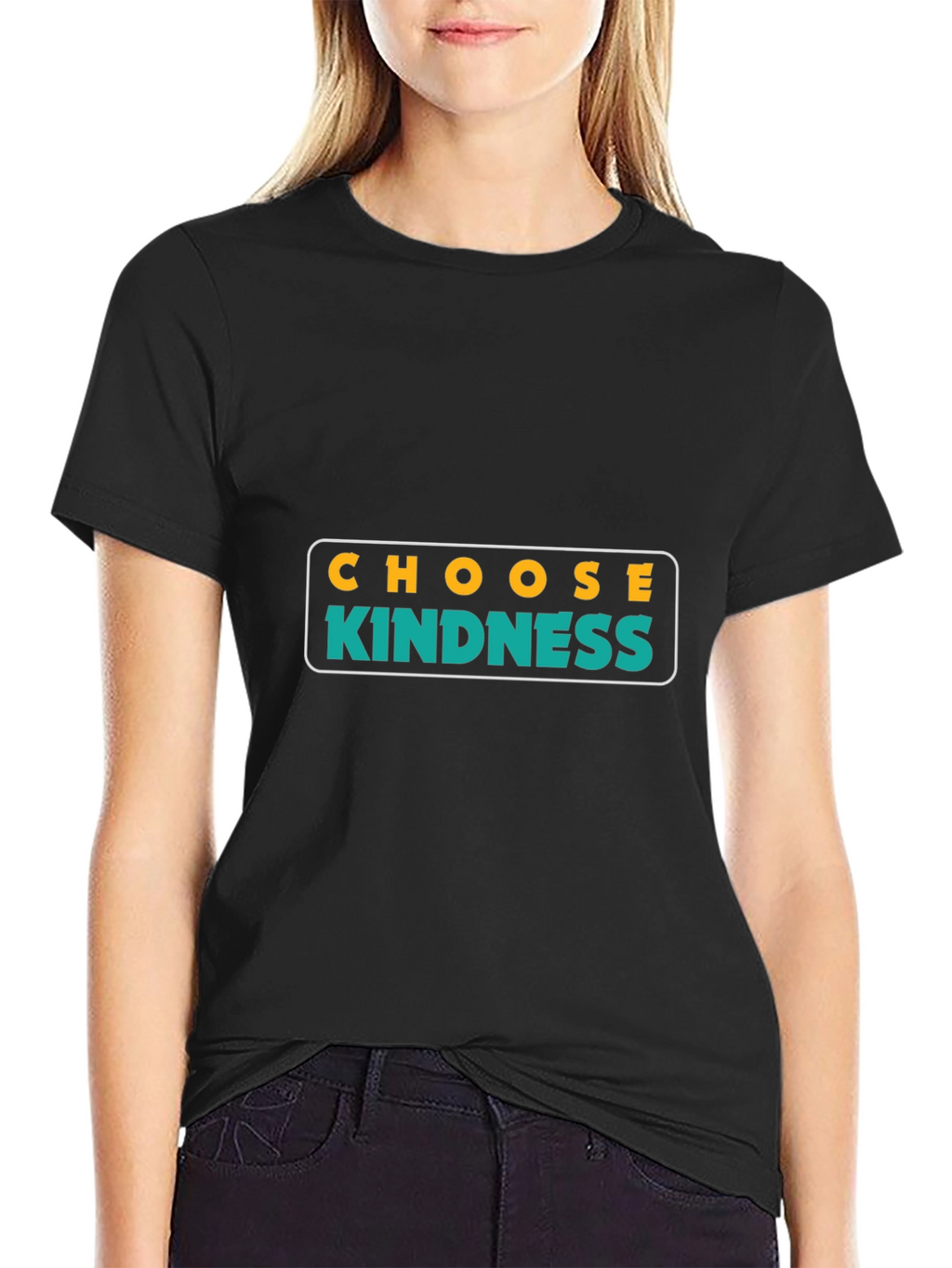 Choose Kindness Graphic Tee - Black