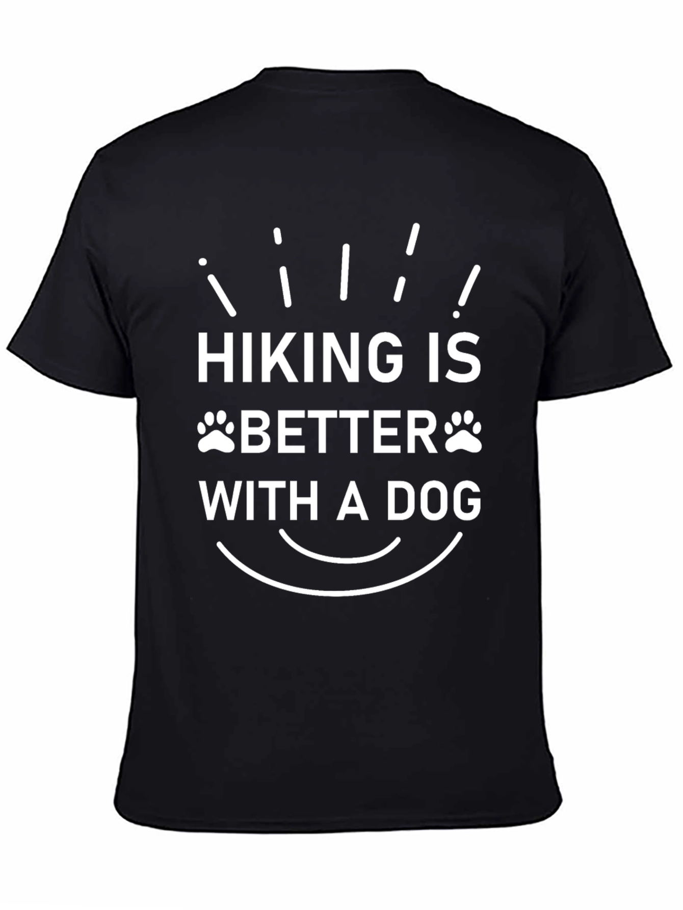 Hiking is Better with a Dog Graphic Tee