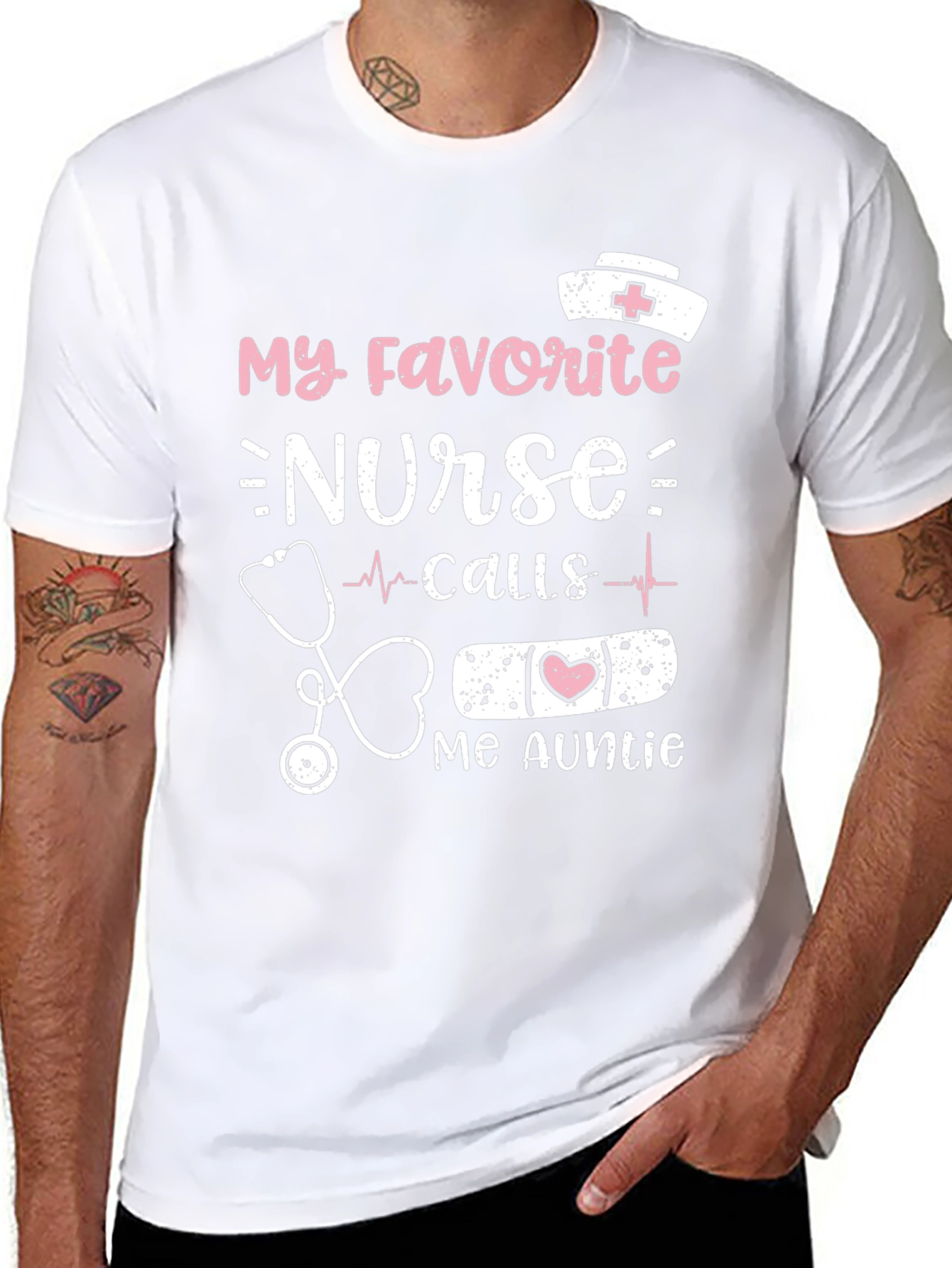 My Favorite Nurse Calls Me Auntie T-Shirt
