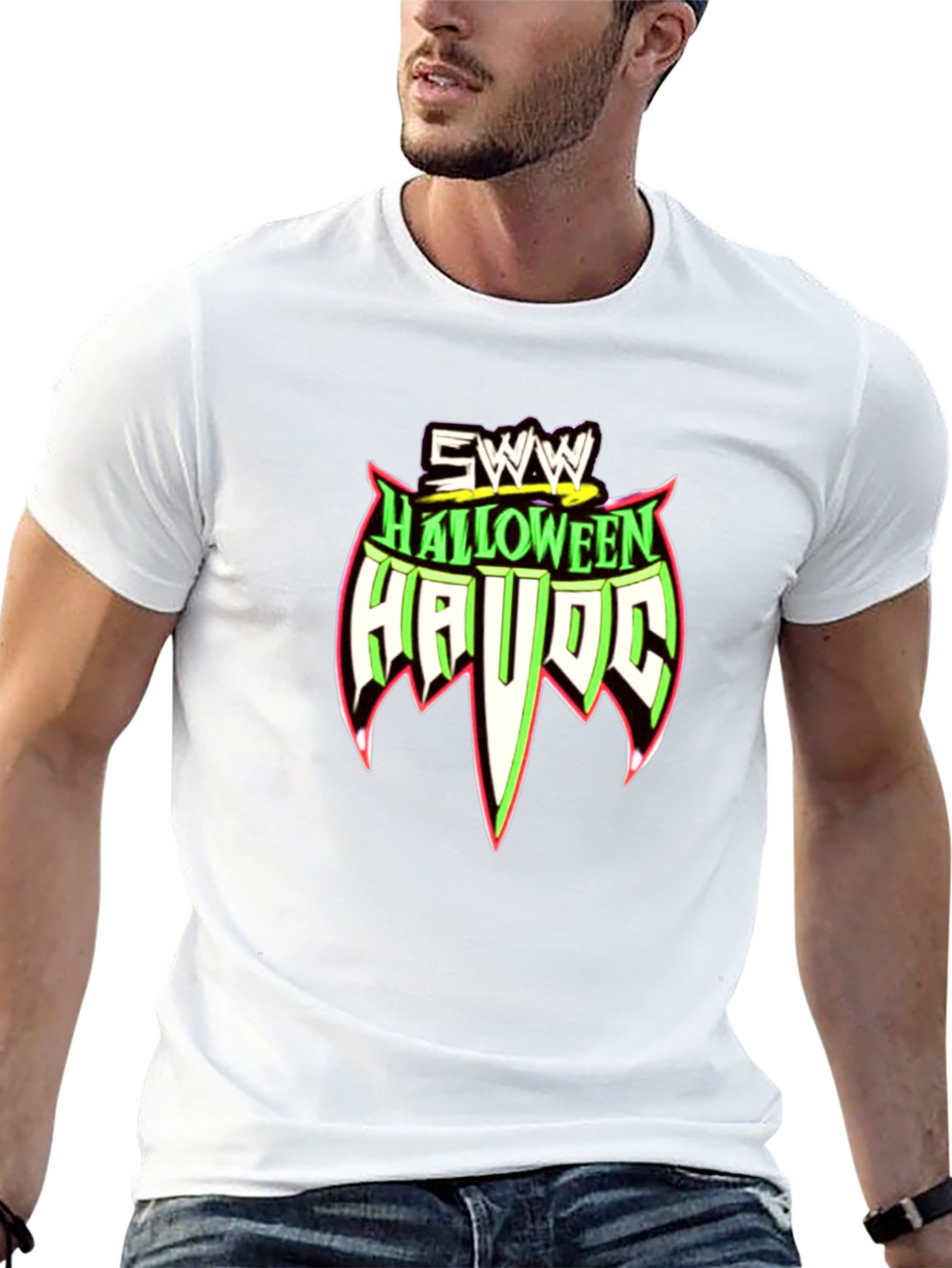 Halloween Havoc SWW Black T-Shirt