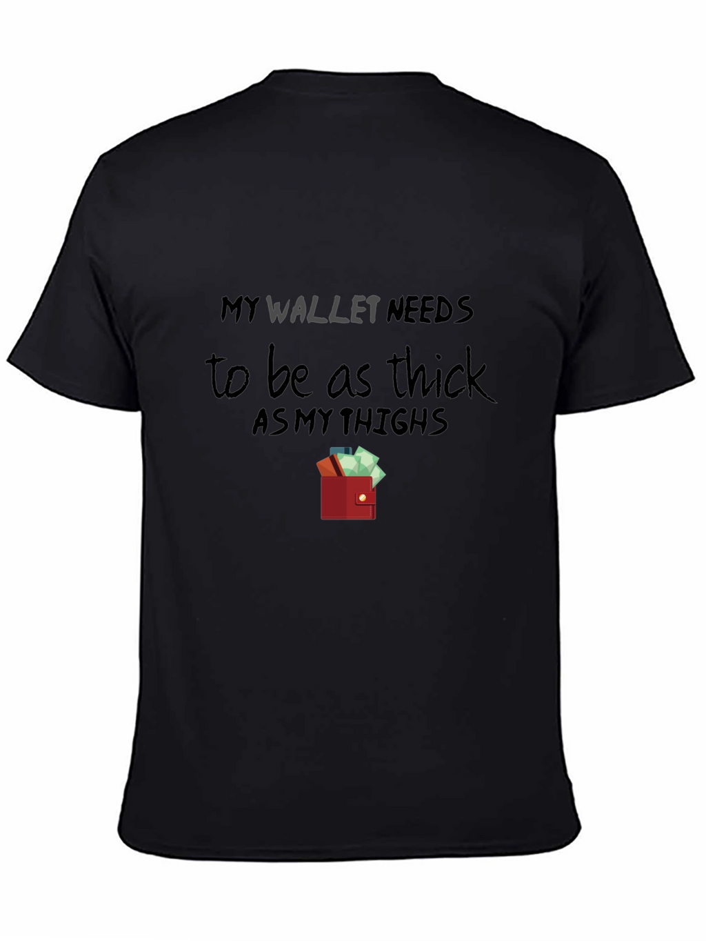 My Wallet Needs To Be As Thick T-Shirt