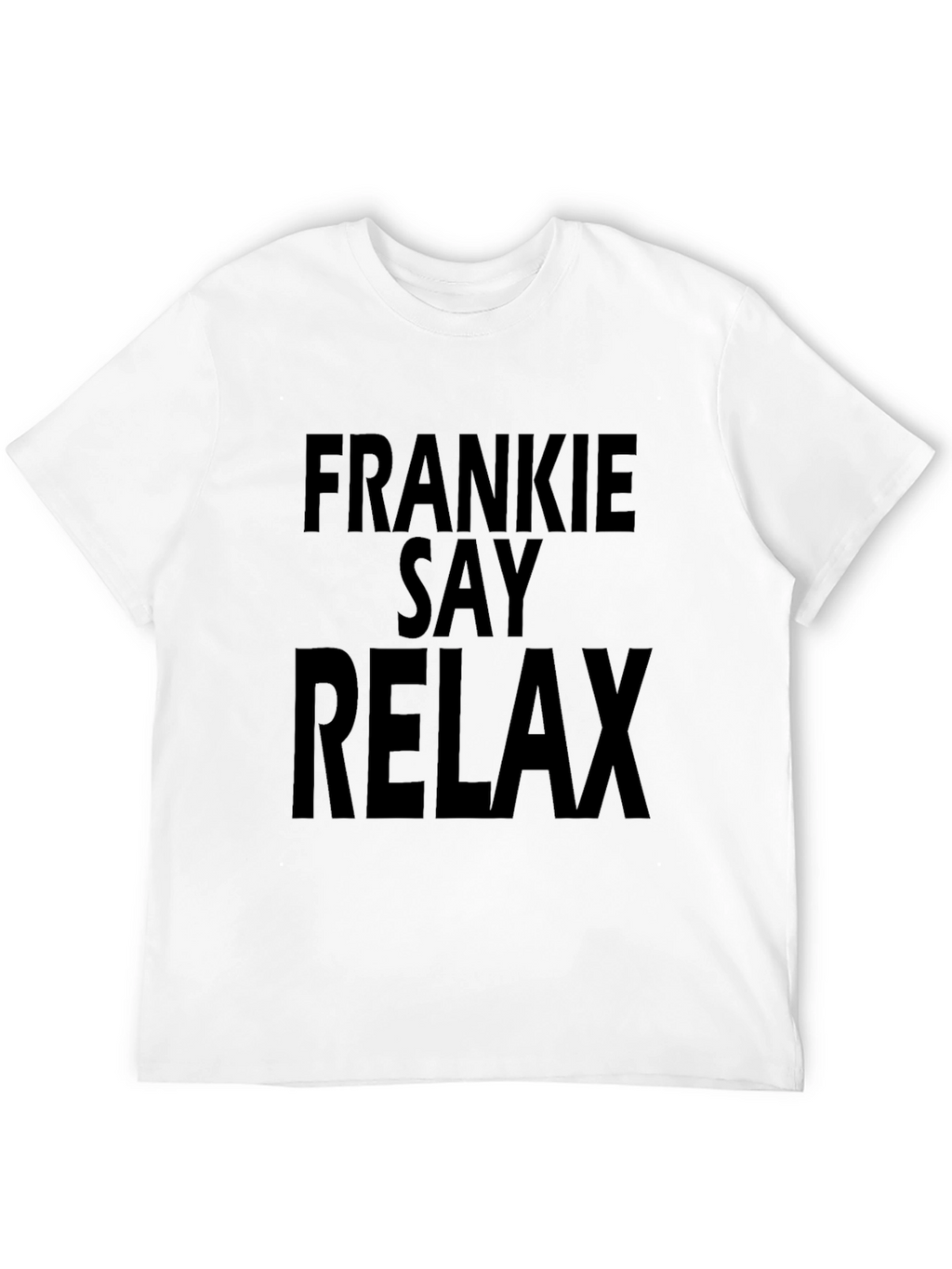 Frankie Say Relax Black Graphic T-Shirt