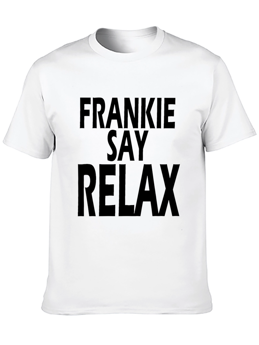 Frankie Say Relax Black Graphic T-Shirt