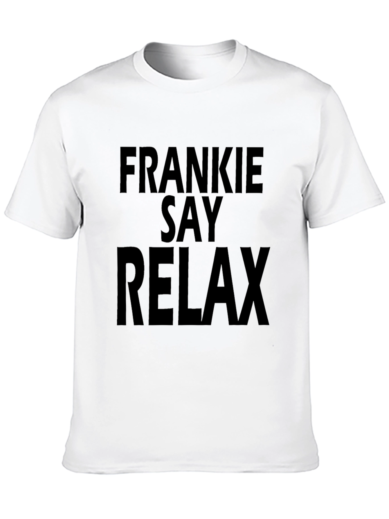 Frankie Say Relax Black Graphic T-Shirt