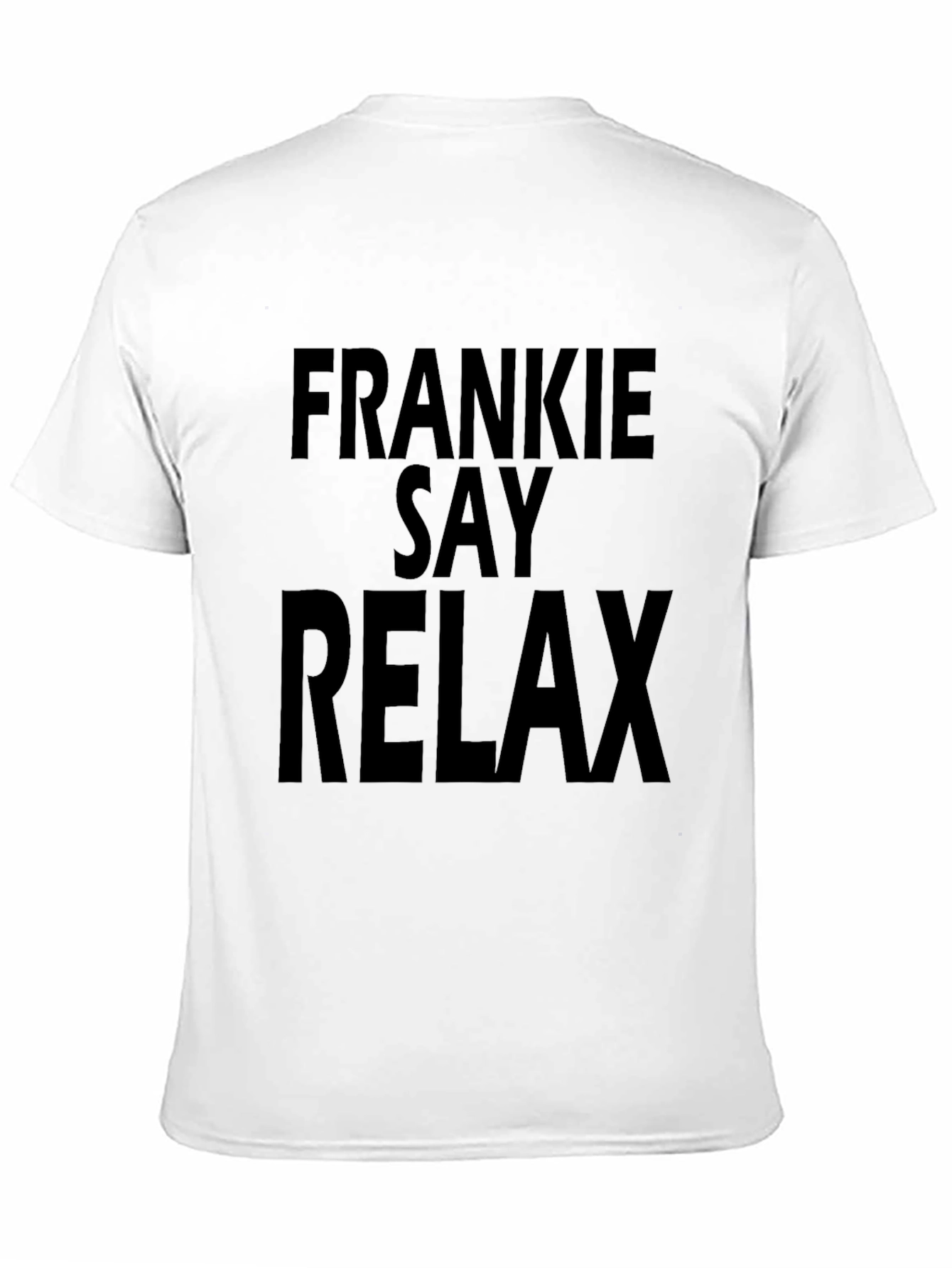 Frankie Say Relax Black Graphic T-Shirt