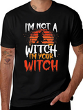 Im Not A Witch Halloween T-Shirt