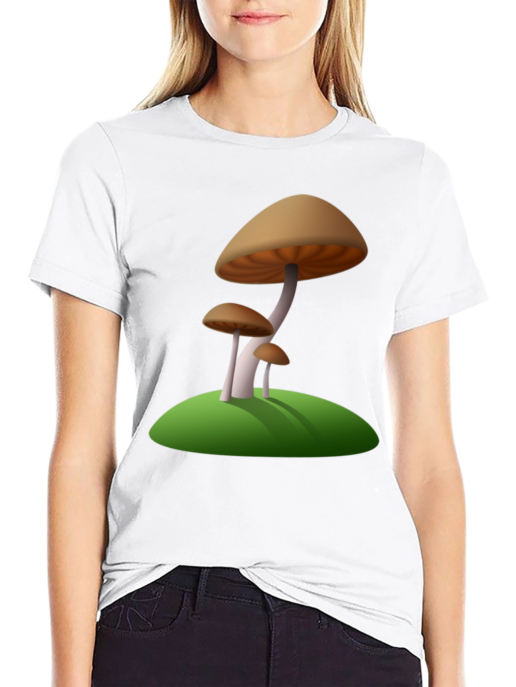 Mushroom Graphic Tee - Nature Inspired Design