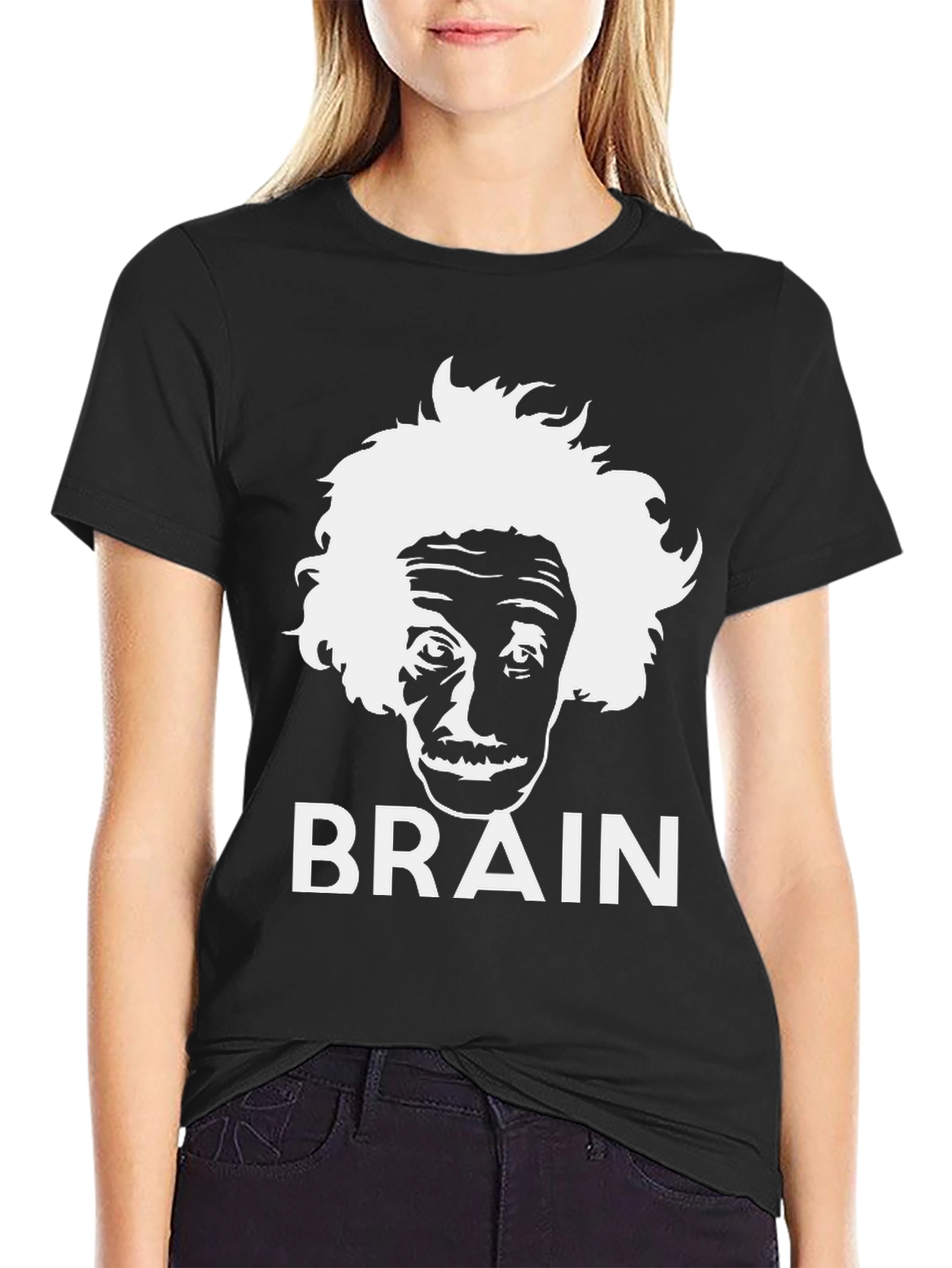 Einstein Brain T-Shirt - Smart & Funny Graphic Tee