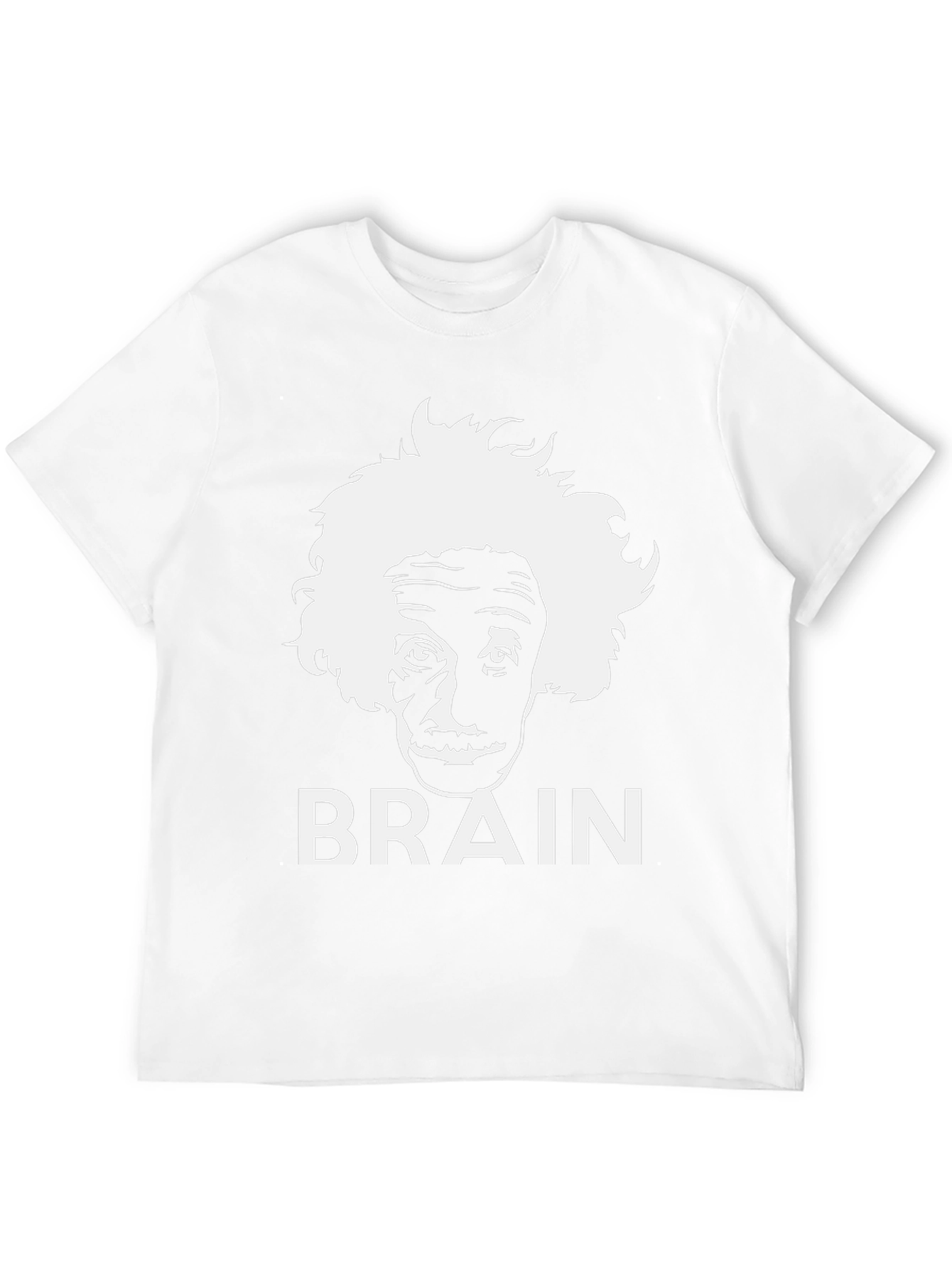 Einstein Brain T-Shirt - Smart & Funny Graphic Tee