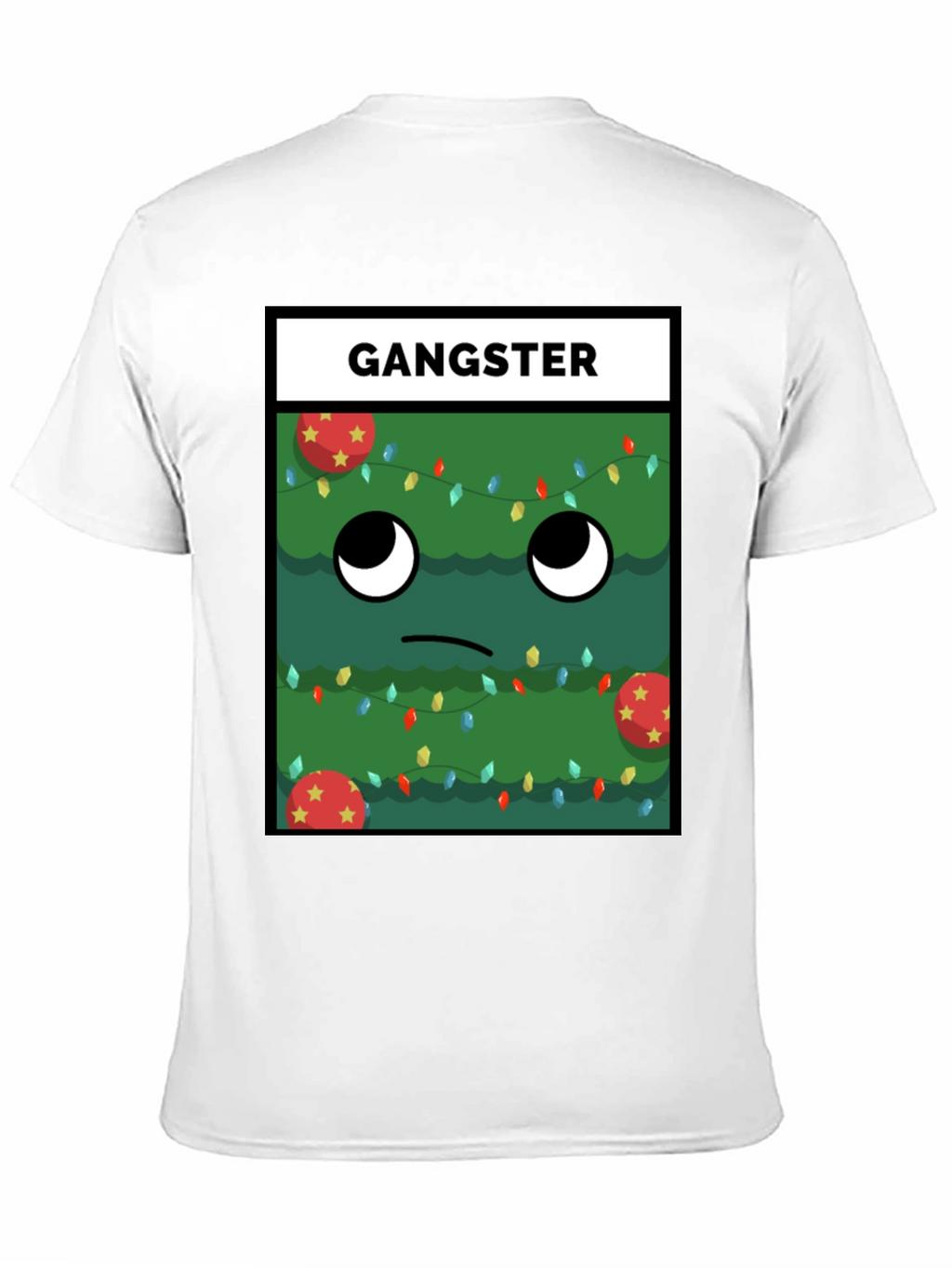 Gangster Christmas Tree T-Shirt