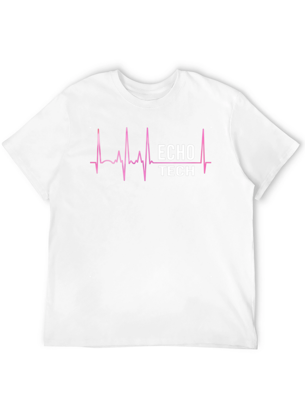 ECHO TECH Heartbeat T-Shirt - Medical Technician Tee