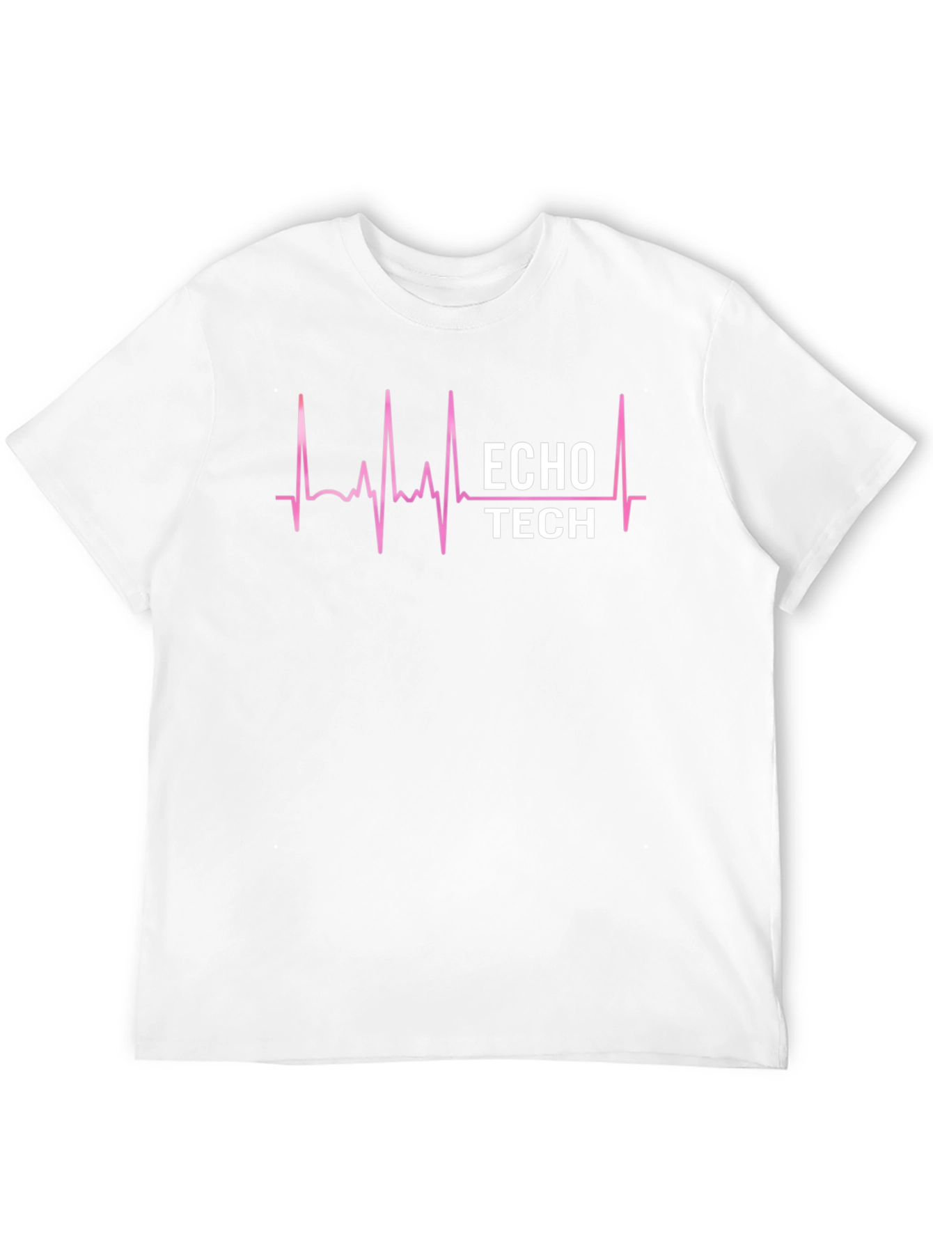 ECHO TECH Heartbeat T-Shirt - Medical Technician Tee