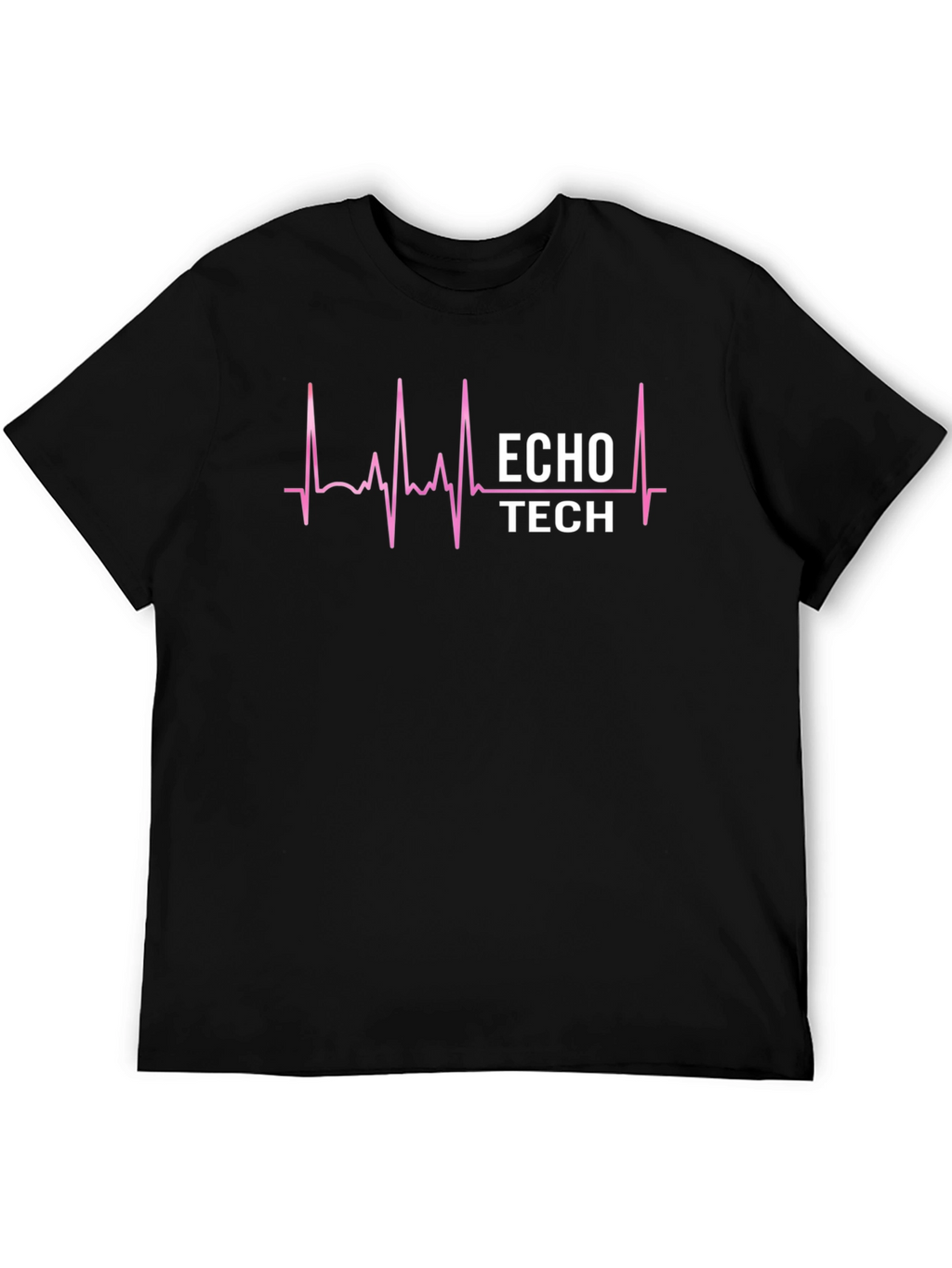 ECHO TECH Heartbeat T-Shirt - Medical Technician Tee