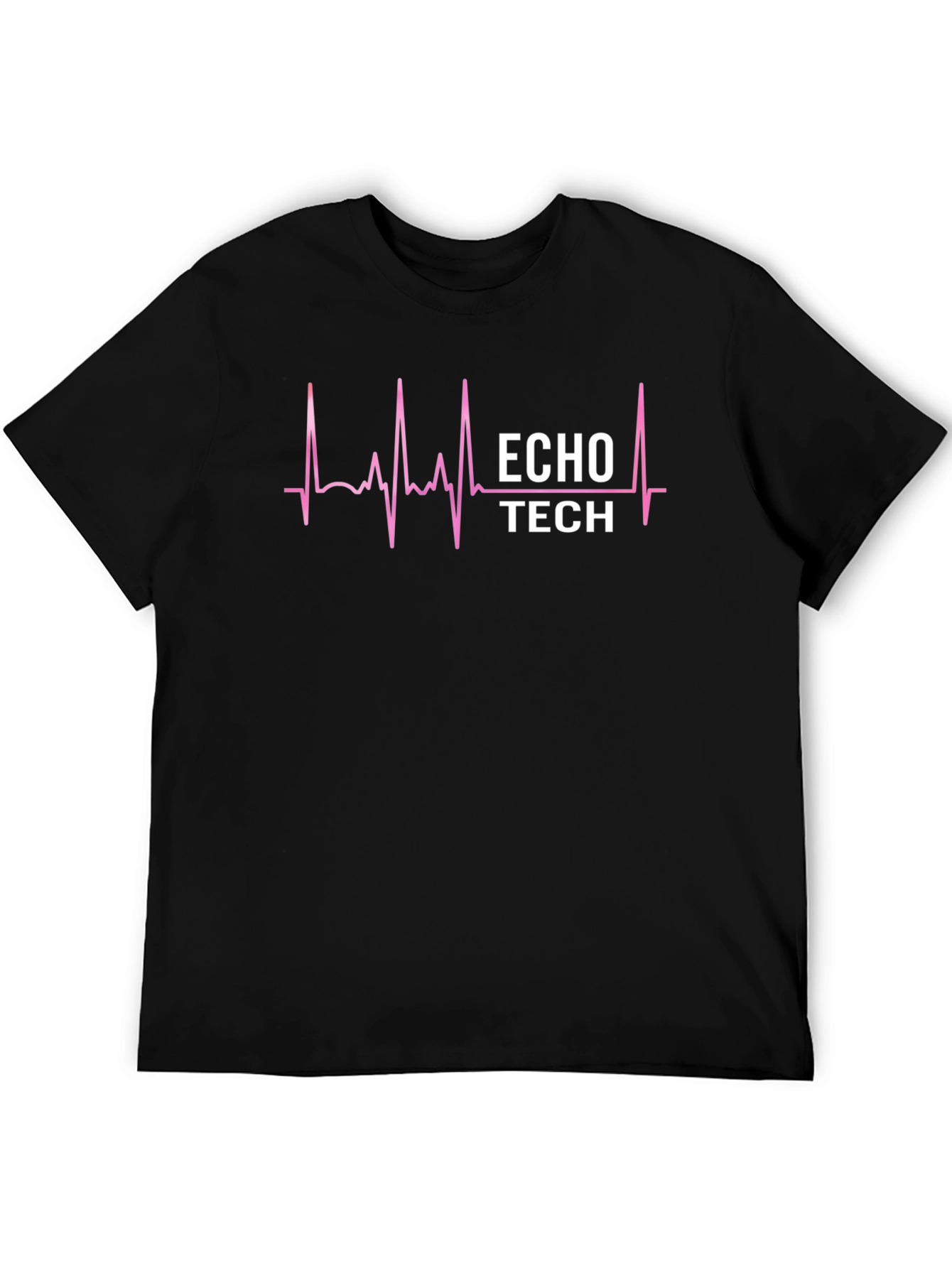 ECHO TECH Heartbeat T-Shirt - Medical Technician Tee