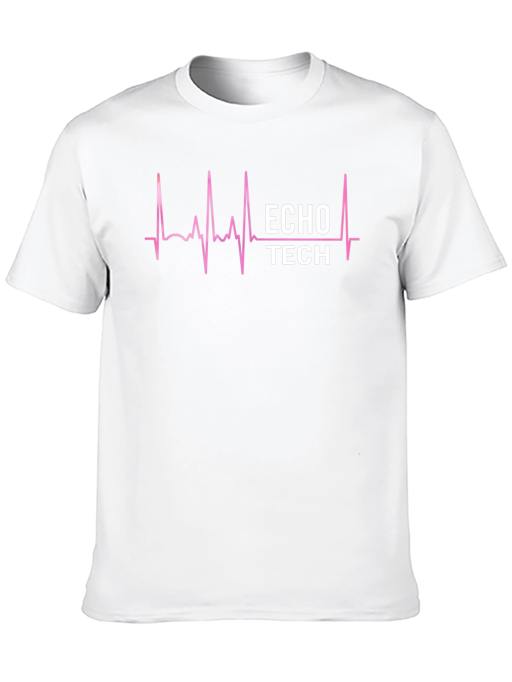 ECHO TECH Heartbeat T-Shirt - Medical Technician Tee