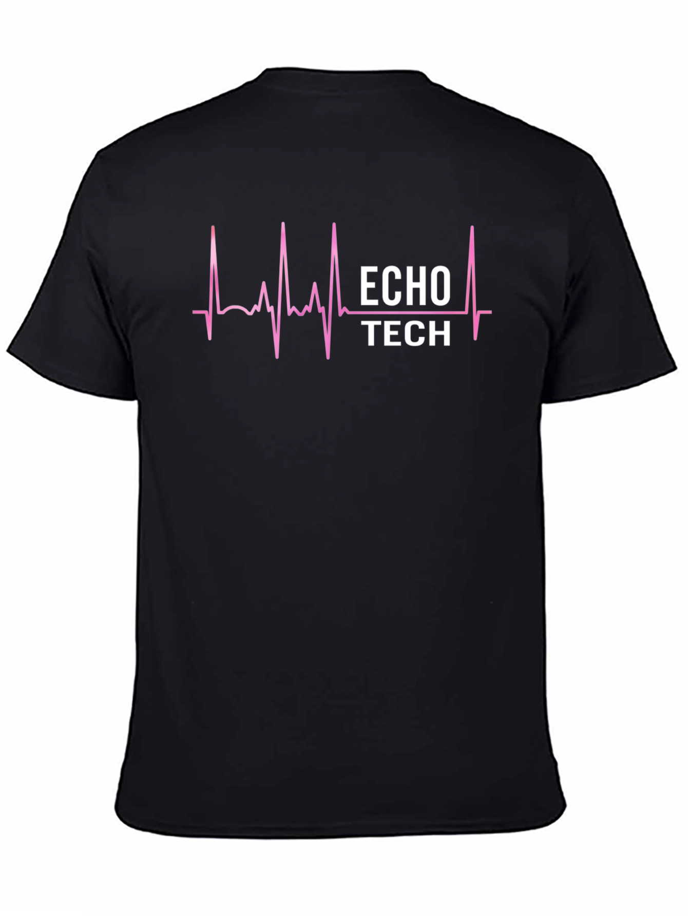 ECHO TECH Heartbeat T-Shirt - Medical Technician Tee