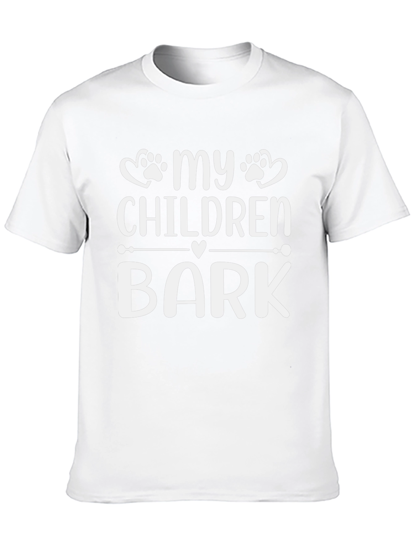 My Children Bark Funny Dog Lover T-Shirt