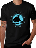Disk Jockey King Black T-Shirt