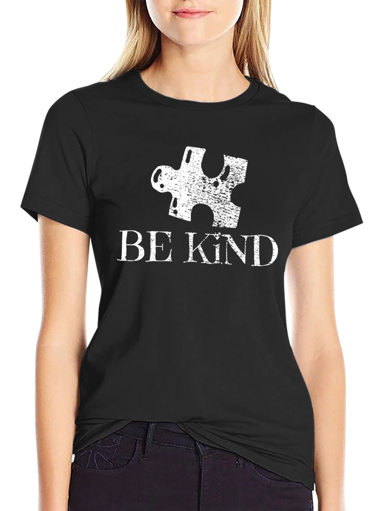 Be Kind Autism Awareness Puzzle Piece T-Shirt