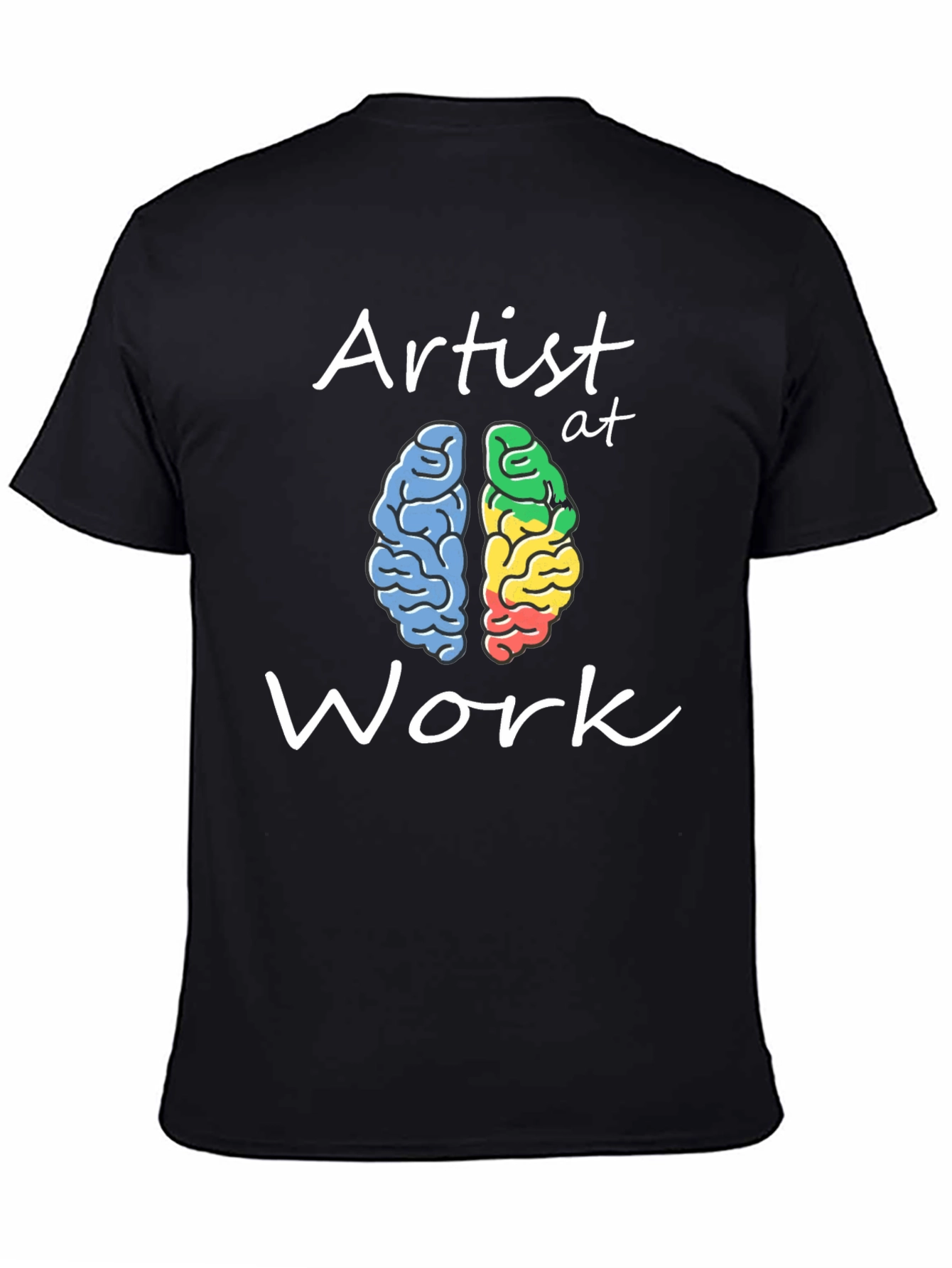 Artist at Work Brain Graphic Tee - Creative Minds Apparel