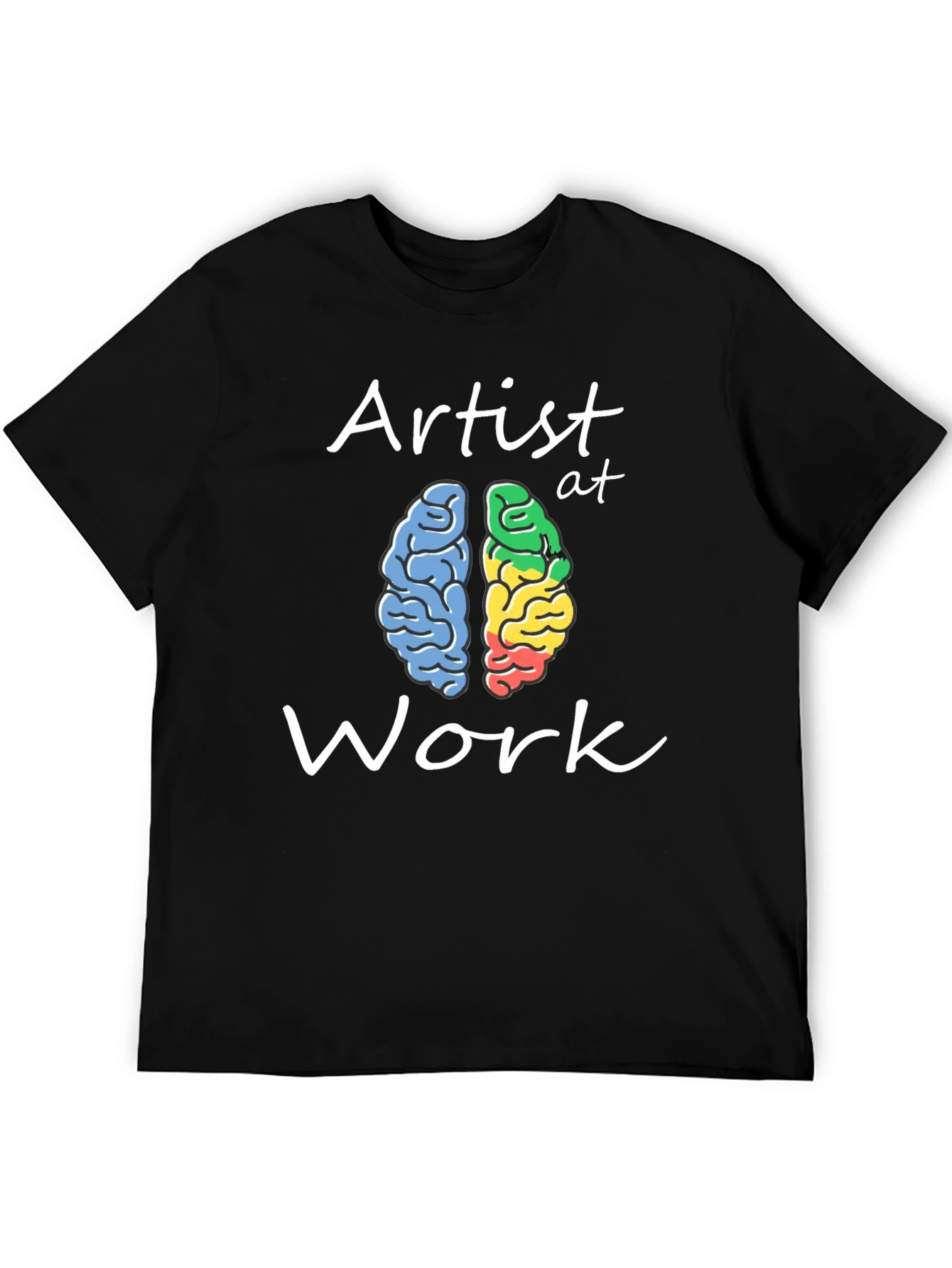 Artist at Work Brain Graphic Tee - Creative Minds Apparel