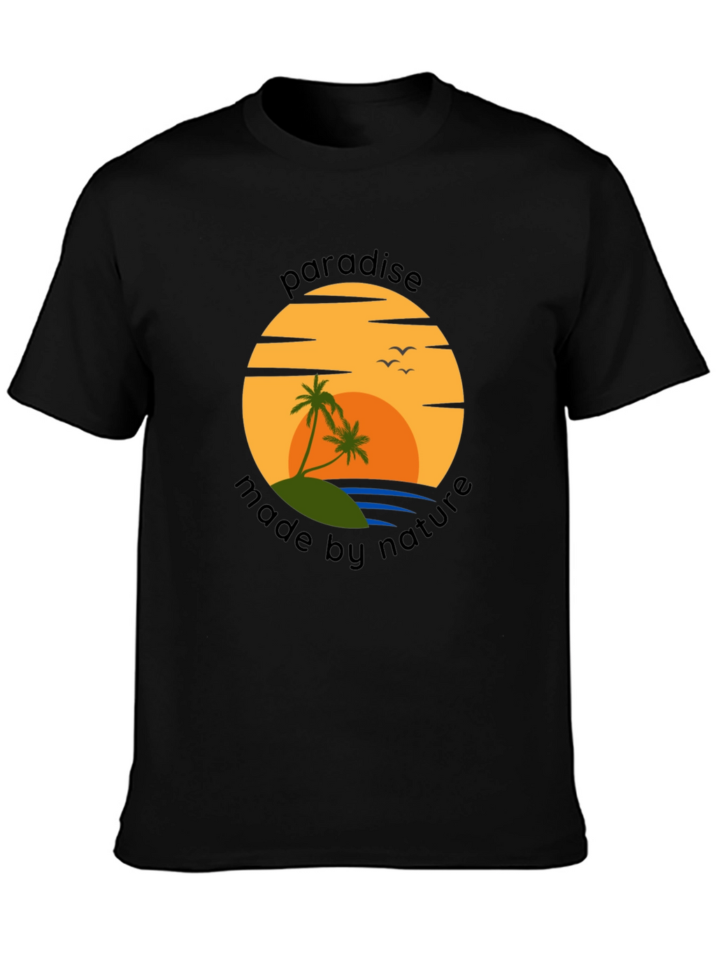 Paradise Made By Nature Graphic T-Shirt