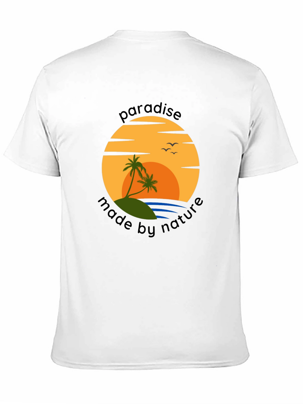 Paradise Made By Nature Graphic T-Shirt