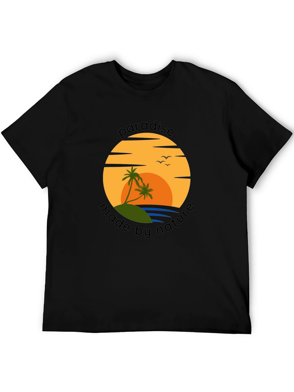 Paradise Made By Nature Graphic T-Shirt