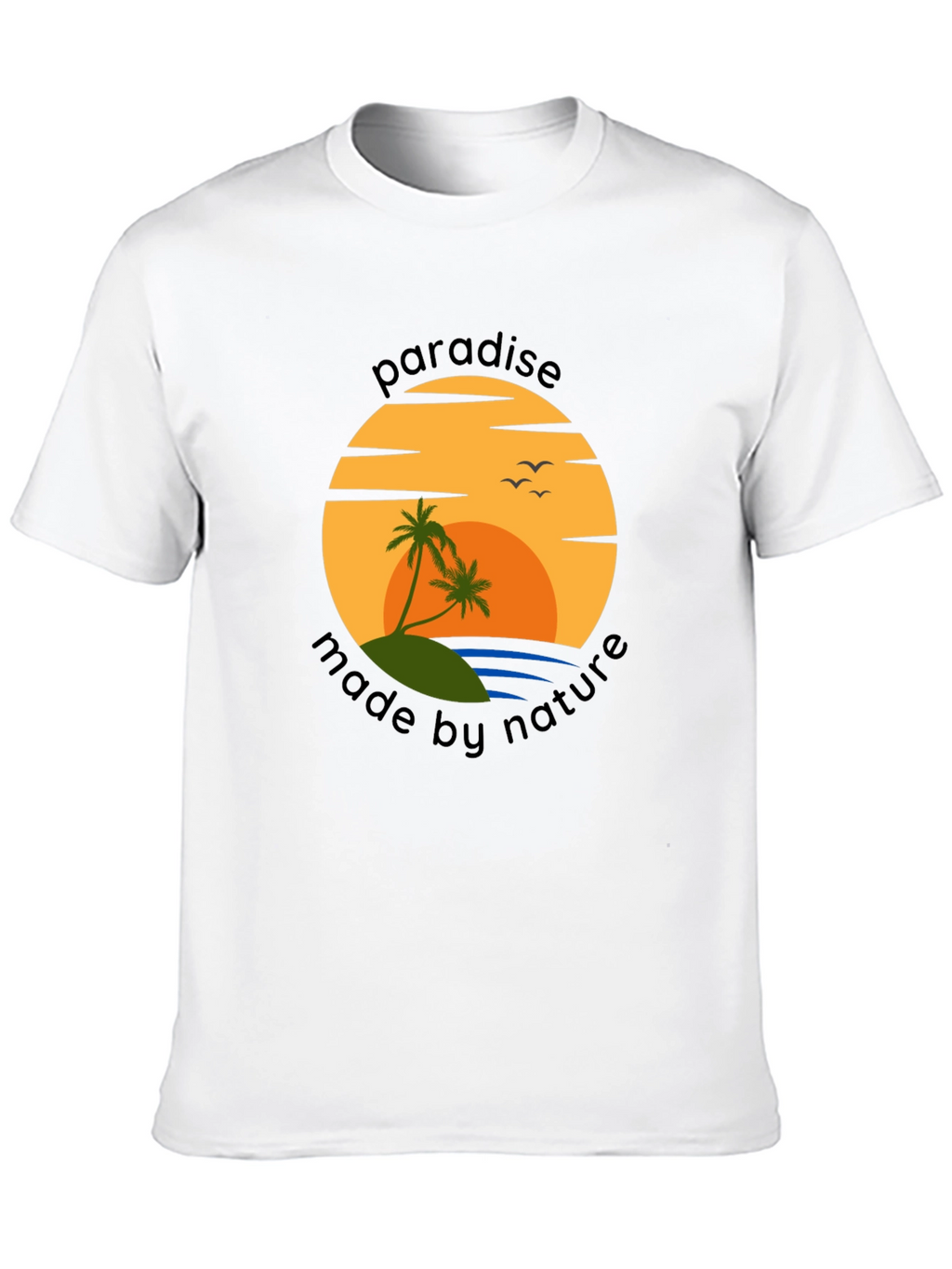 Paradise Made By Nature Graphic T-Shirt