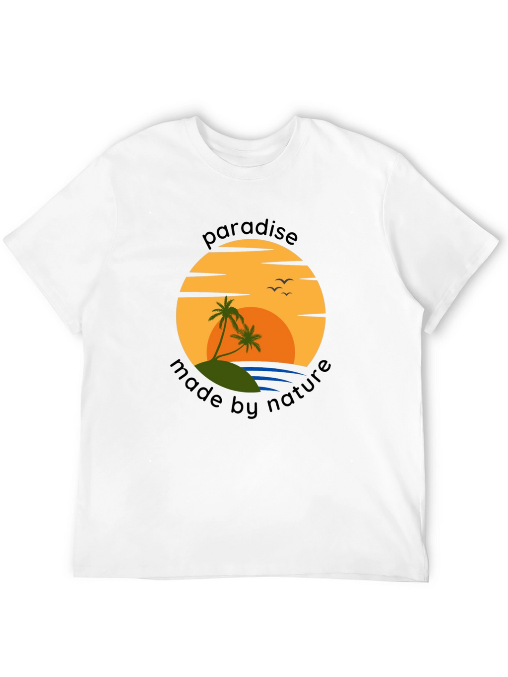 Paradise Made By Nature Graphic T-Shirt