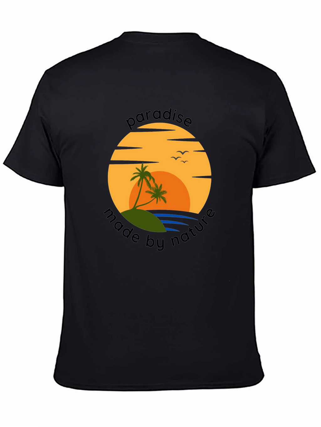 Paradise Made By Nature Graphic T-Shirt