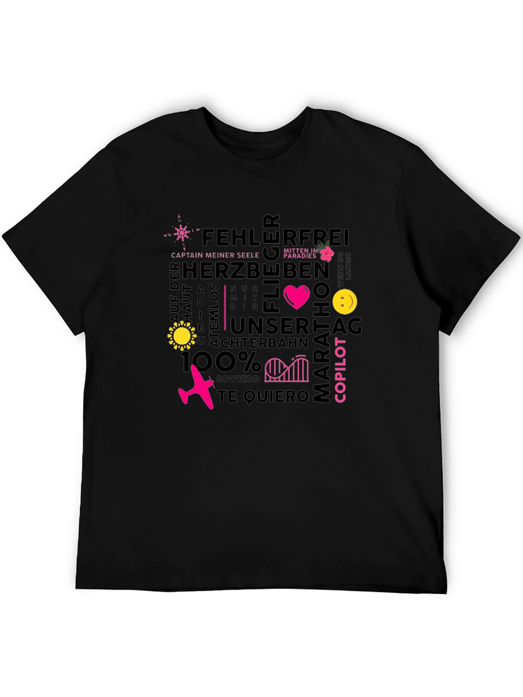 Unique Graphic Tee - Fehlerfrei Design