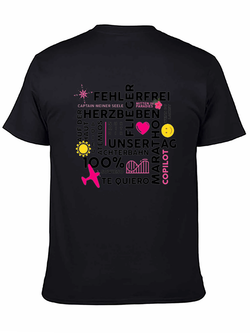Unique Graphic Tee - Fehlerfrei Design