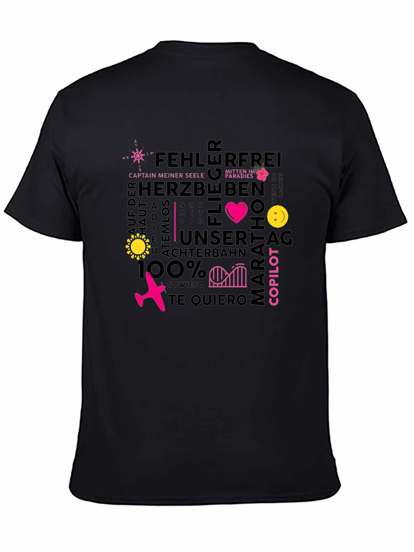 Unique Graphic Tee - Fehlerfrei Design