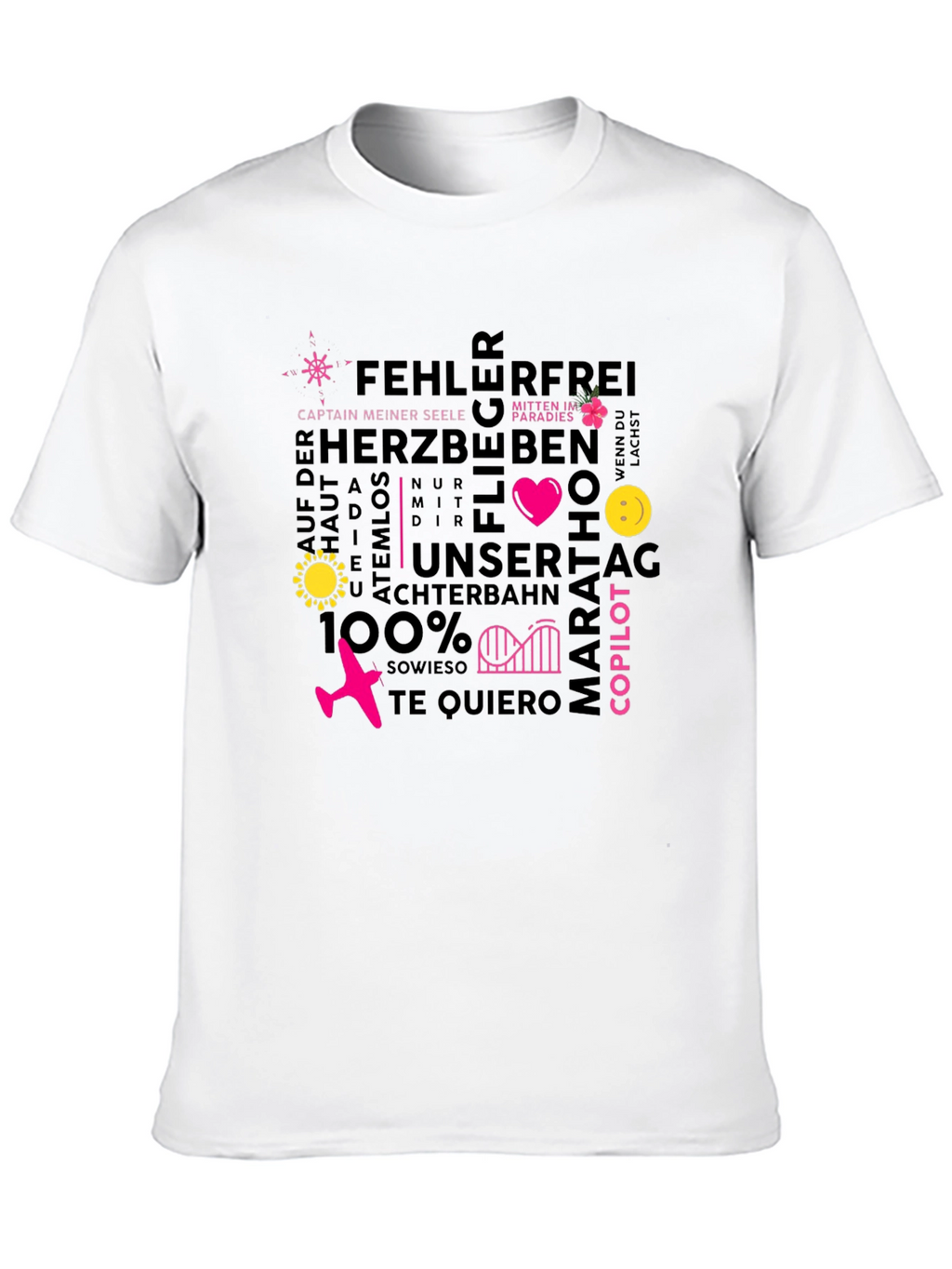 Unique Graphic Tee - Fehlerfrei Design