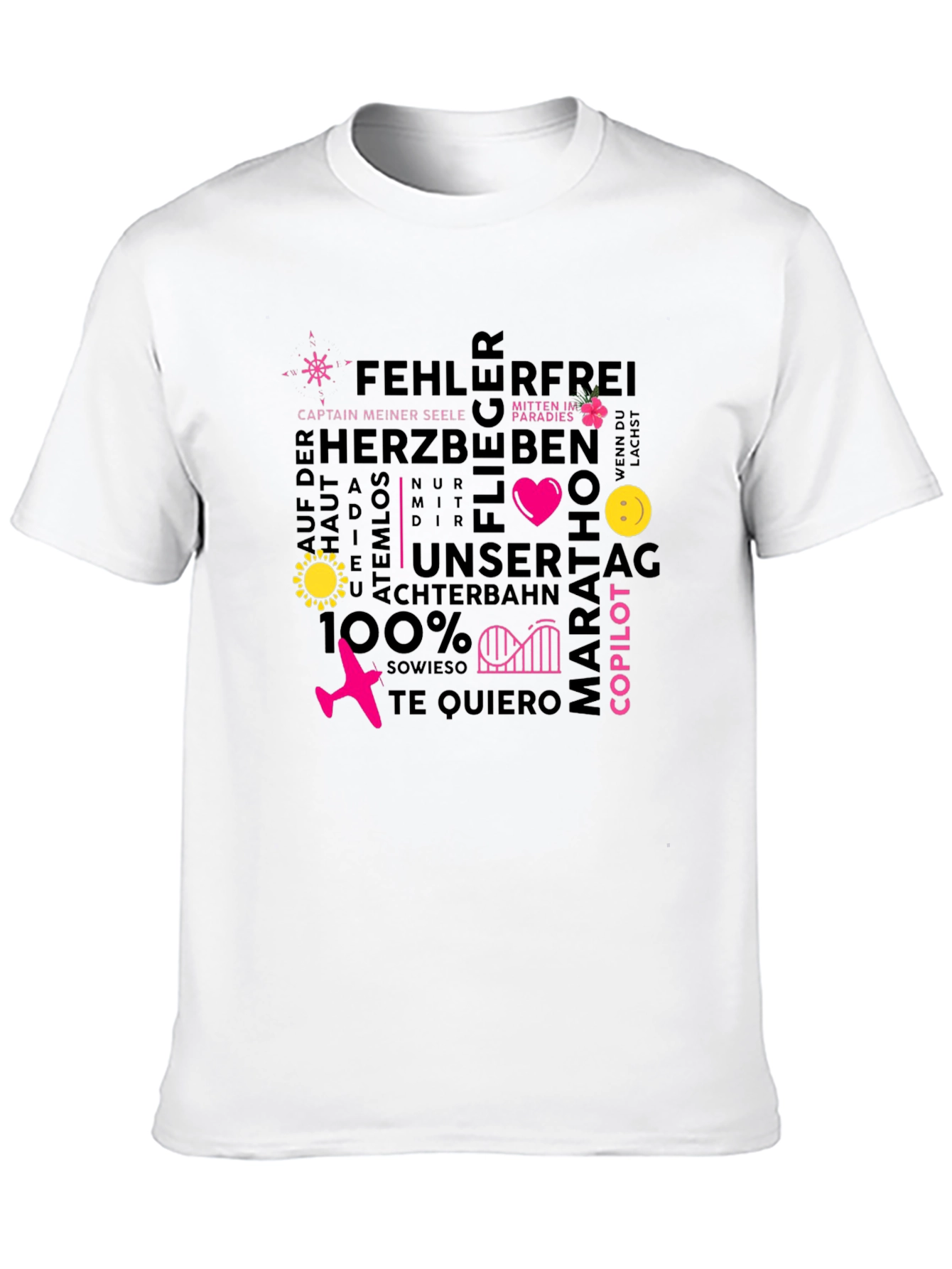 Unique Graphic Tee - Fehlerfrei Design